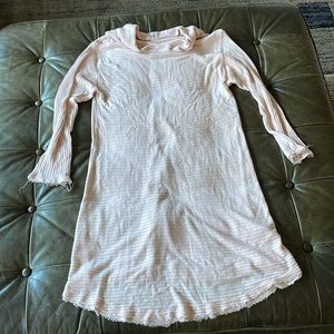 Free People We The Free Tunic Top Womens Size L Peach
